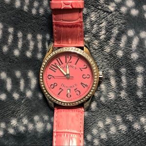 Dooney and Bourke Watch, Pink, Leather